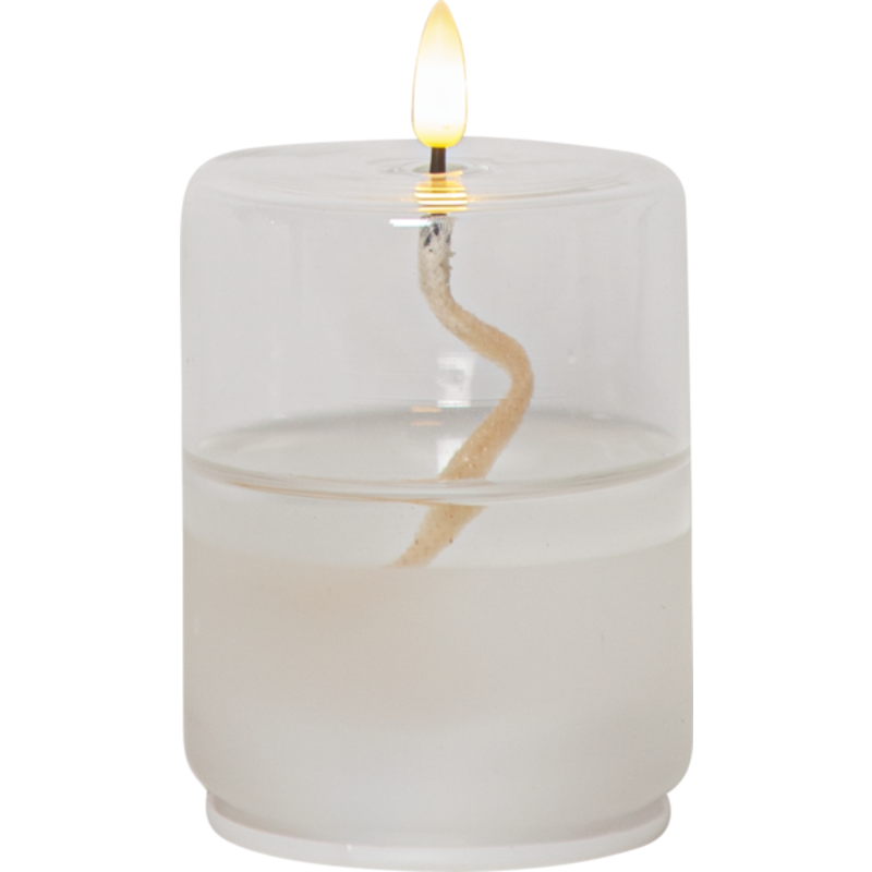 Star Trading Flamme Float stearinlys i glaslanterne