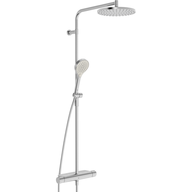 Oras Optima Style duschset, vattenbesparande, stål