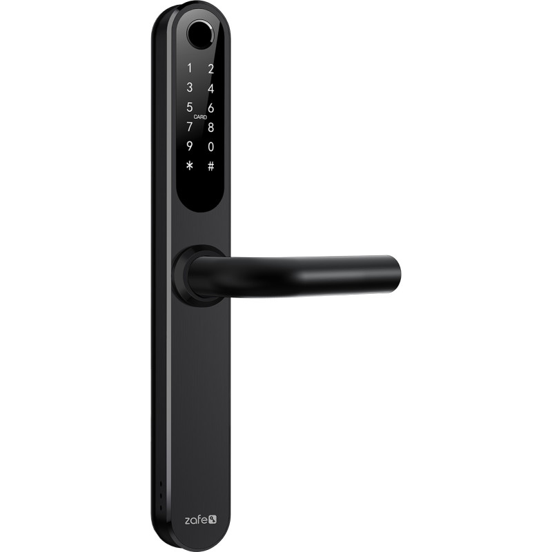 Zafe T-lock smartlås, sort