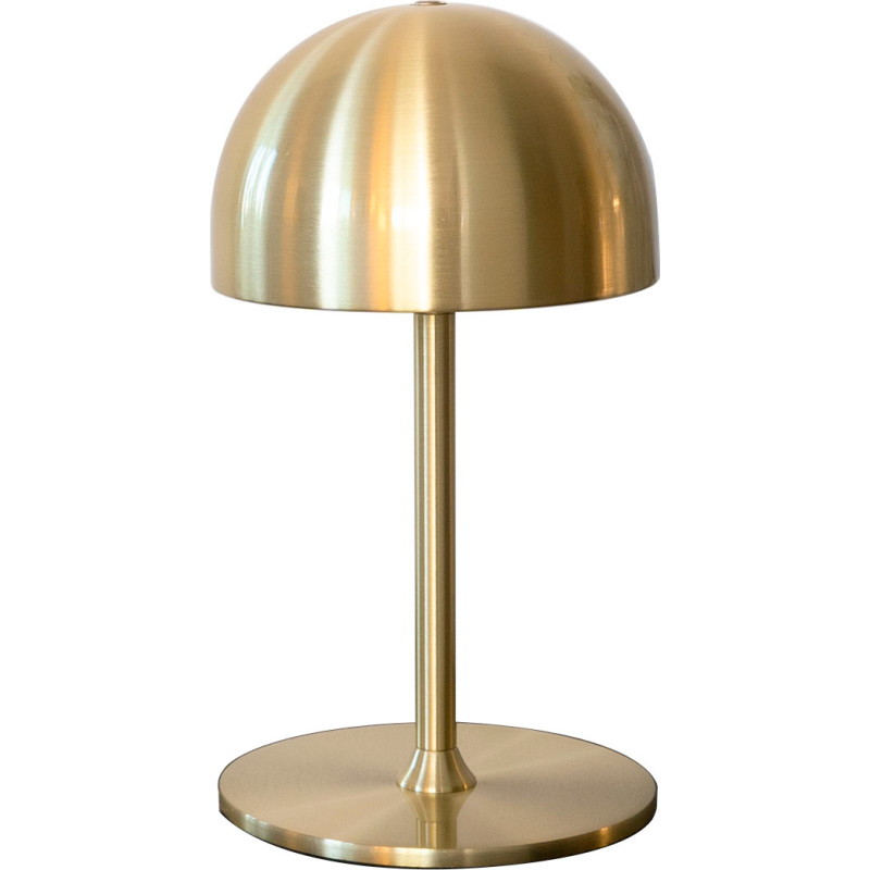 Sirius Tim genopladelig bordlampe, messing, 22 cm