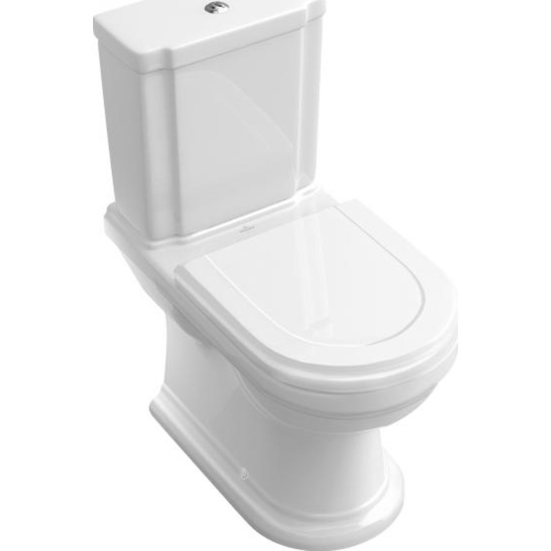 Villeroy & Boch Hommage toalett, reng&ouml;ringsv&auml;nlig, vit