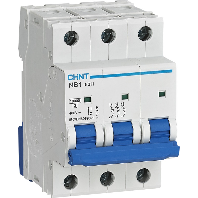 Automatsikring Chint MCB NB1-63H, C 50A 3P, 10kA