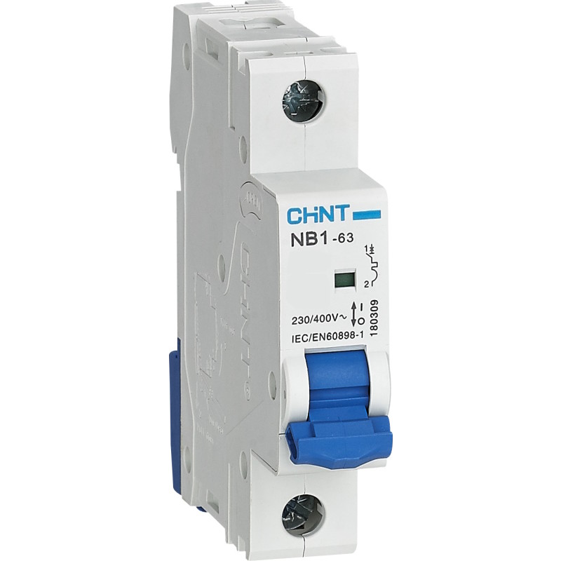 Automatsikring Chint MCB NB1-63H, C 2A 1P, 10kA