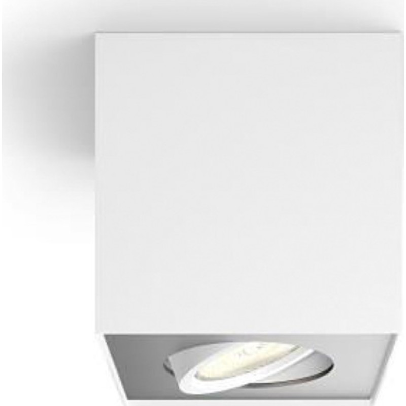 Philips myLiving Box Single påbygningsspot, hvid