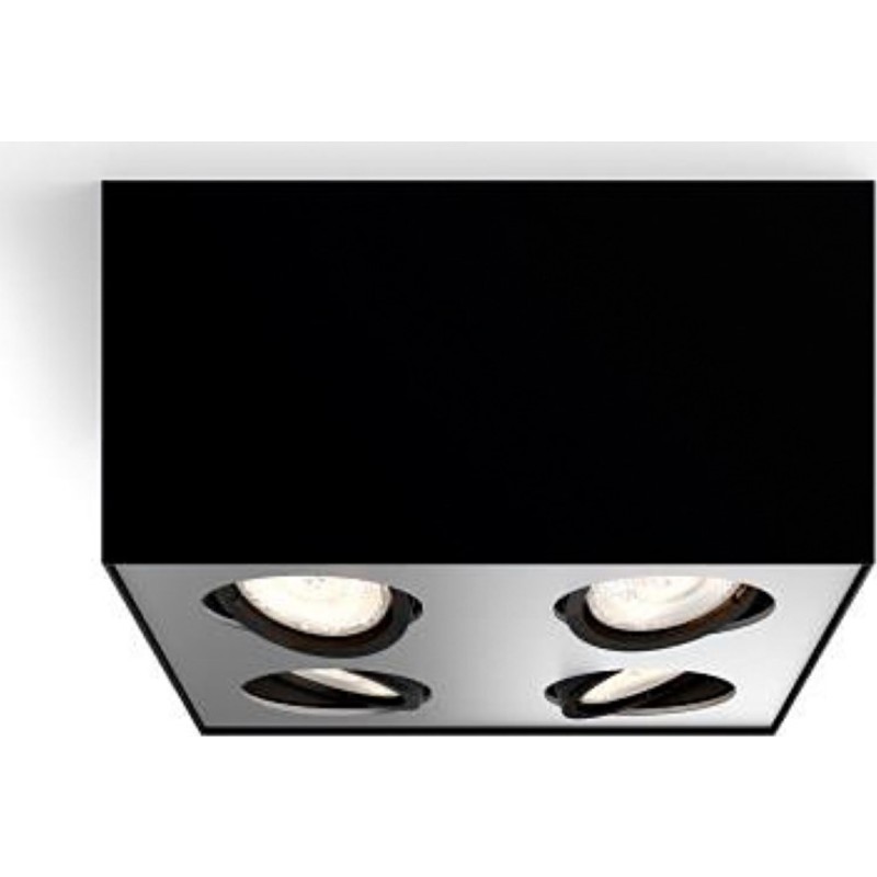 Philips myLiving Box Special påbygningsspot, sort