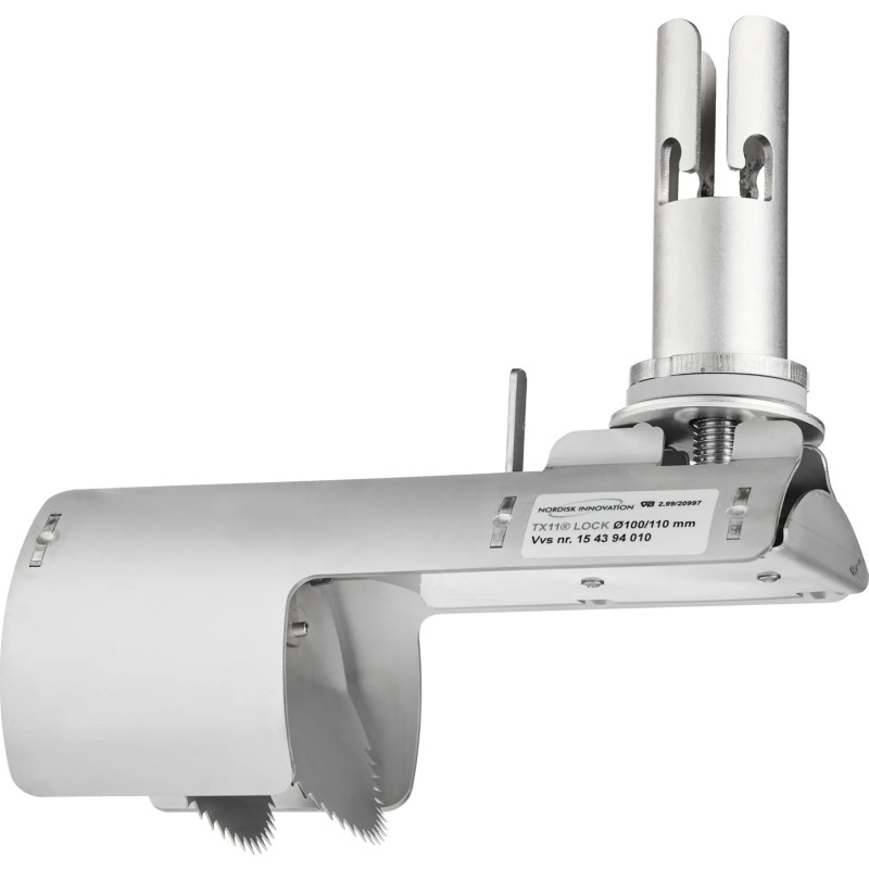 Rottespærre tx11 lock ø100/110 (tolerance ø99-103 mm) til rense- og inspektionsbrønd