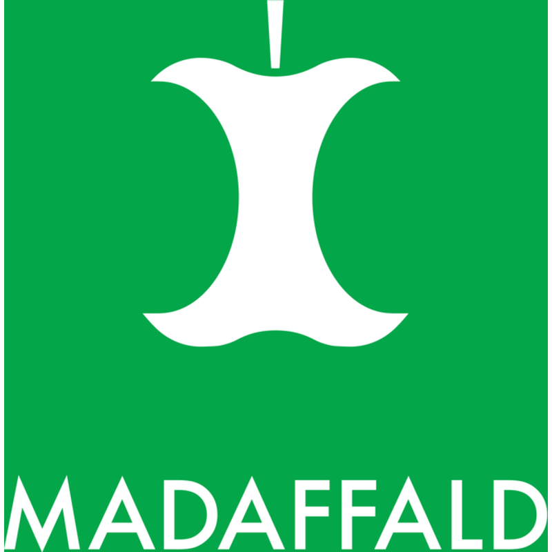 Affaldsskilt Madaffald Selvklæbende vinyl 120 x 120 mm AF0301V120x120