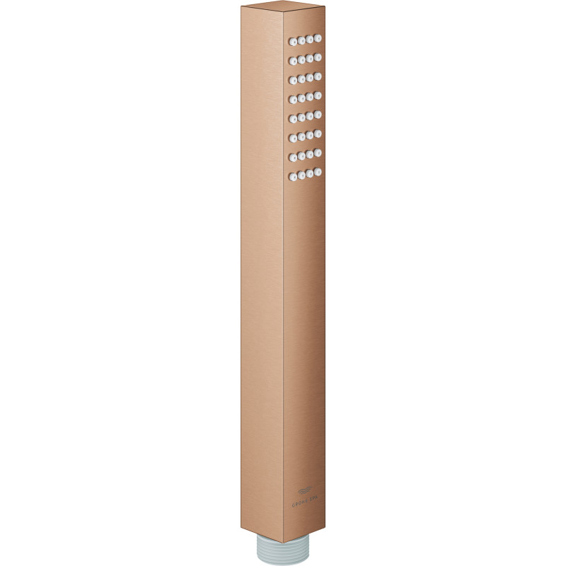 Grohe Aqua Cube handdusch, vattenbesparande, borstad koppar