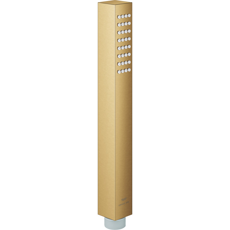 Grohe Aqua Cube handdusch, vattenbesparande, borstad mässing