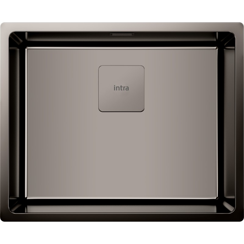 Intra FlexLinea 5040-TITAN køkkenvask, 54x44 cm, sort krom