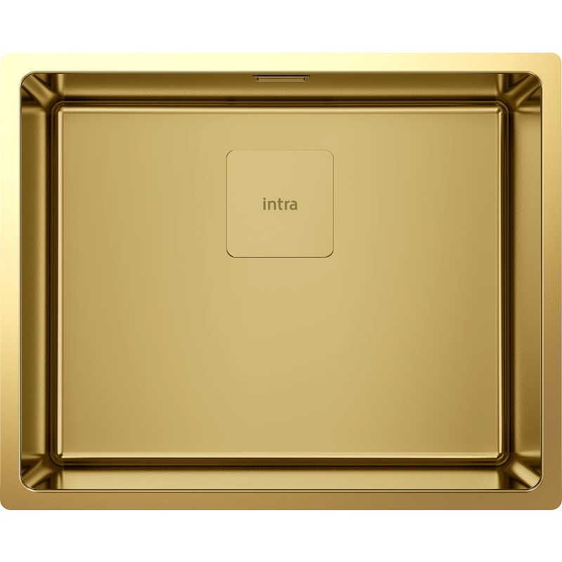Intra FlexLinea 5040-BRASS køkkenvask, 54x44 cm, messing pvd