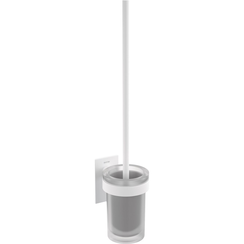 Cosmic Stick toiletbørste, mat hvid