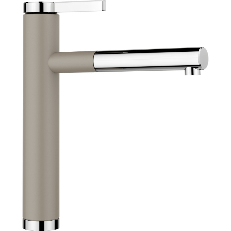 Blanco Linee-S køkkenarmatur, udtrækstud, beige/krom