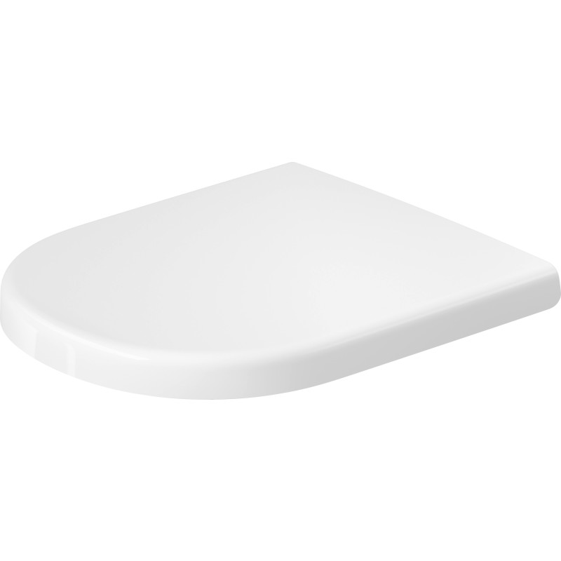 Duravit D-Code toiletbræt, quick release, hvid