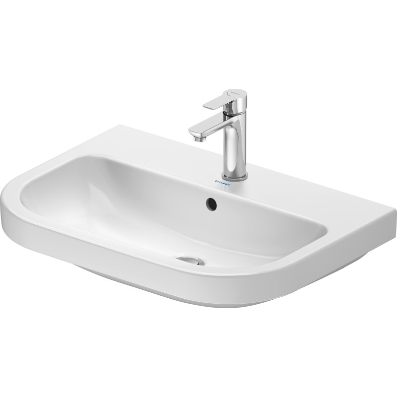 Duravit D-Code håndvask, 65x46 cm, hvid