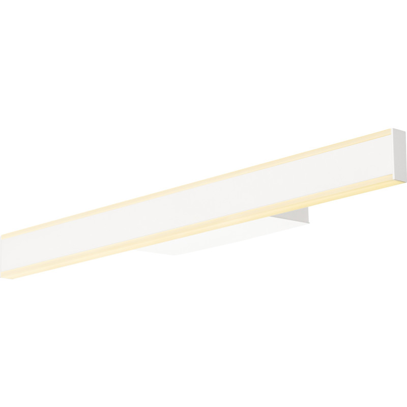 SLV One Linear væglampe, hvid, 50 cm
