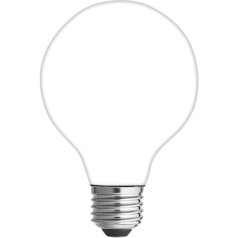 10 stk Unison Satin E27 kronepære, 2700K, 7W, Ø8 cm
