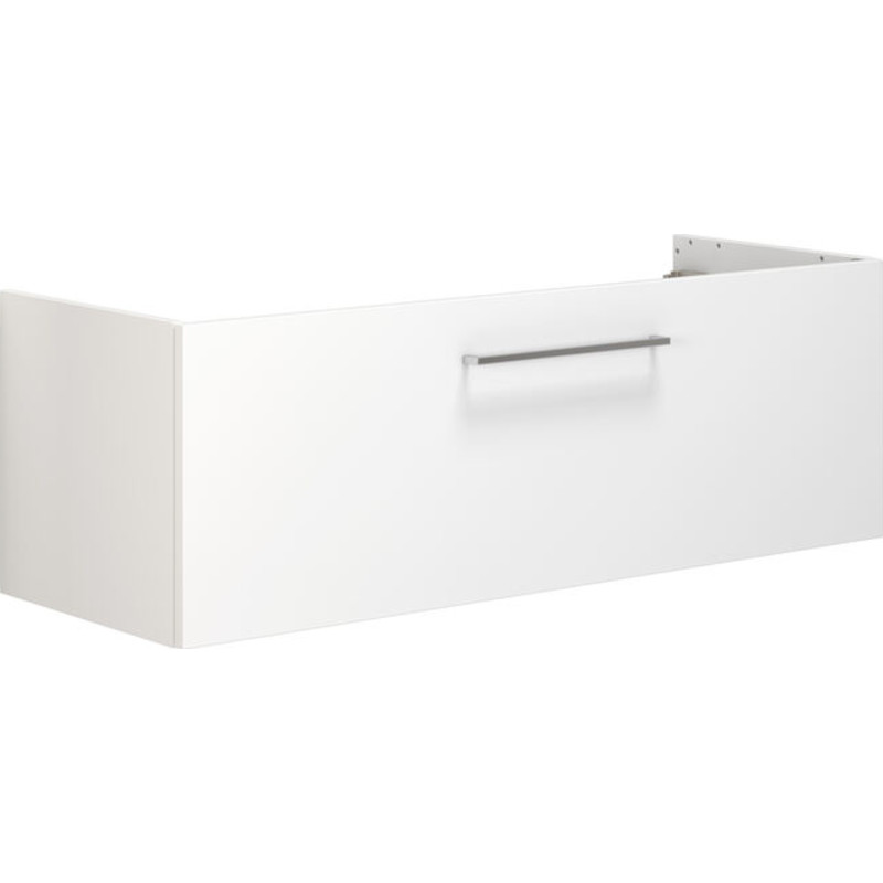 Dansani Mido+ underskab, 120x44 cm, hvid højglans