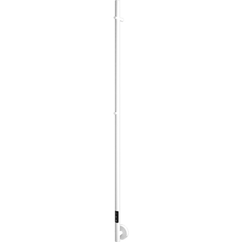 Strømberg Torre håndklædetørrer, el, 150x3,5 cm, mat hvid