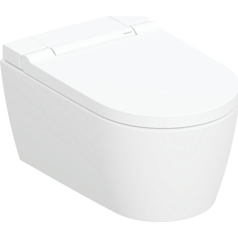 Geberit AquaClean Sela douchetoilet, uden skyllekant, mat hvid