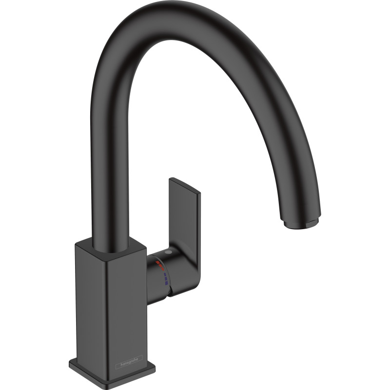 Hansgrohe Vernis Shape M35 k&ouml;ksblandare, matt svart