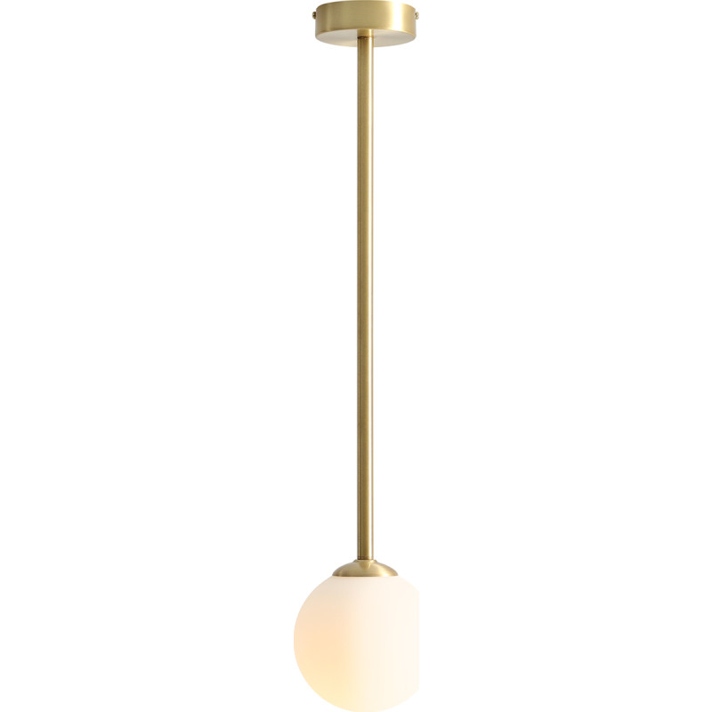 Aldex Pinne taklampa, m&auml;ssing, 67 cm