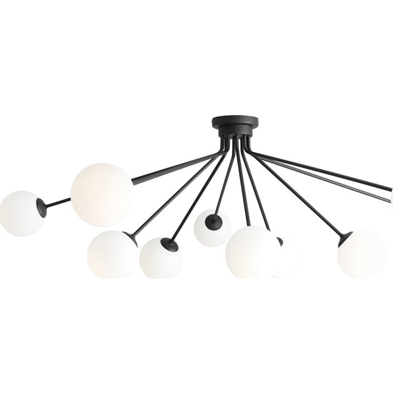 Aldex Holm 10 taklampa, svart