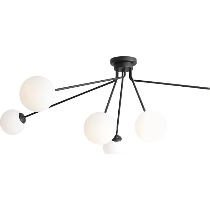 Aldex Holm 6 taklampa, svart