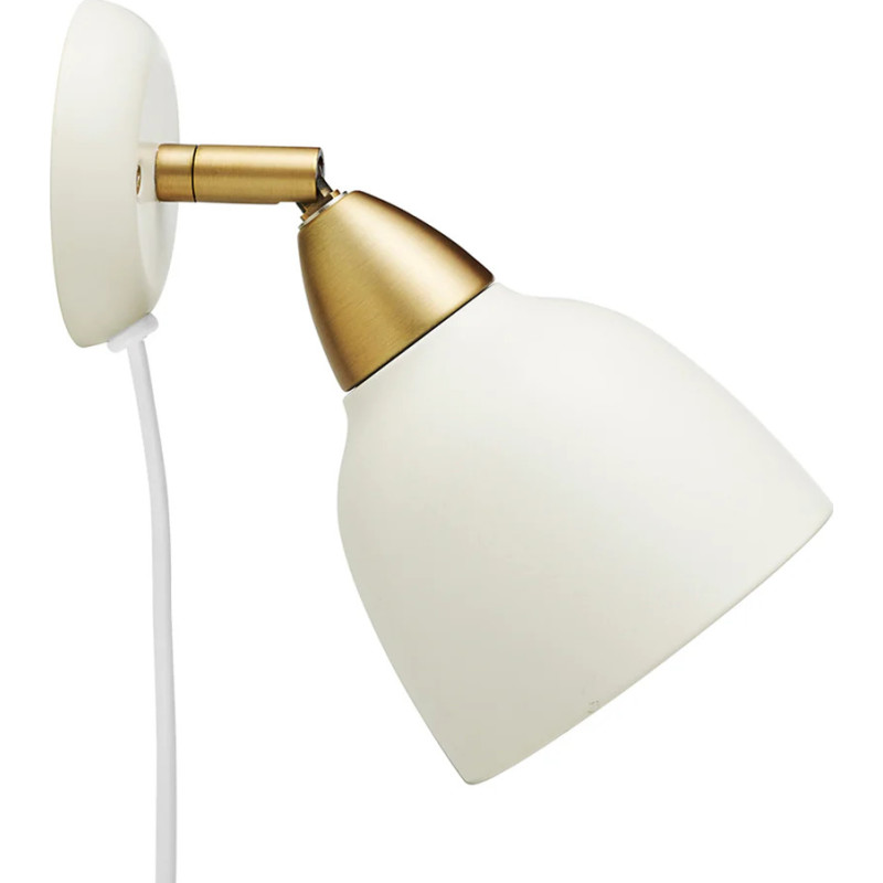 Superliving Urban vägglampa, kort, vit