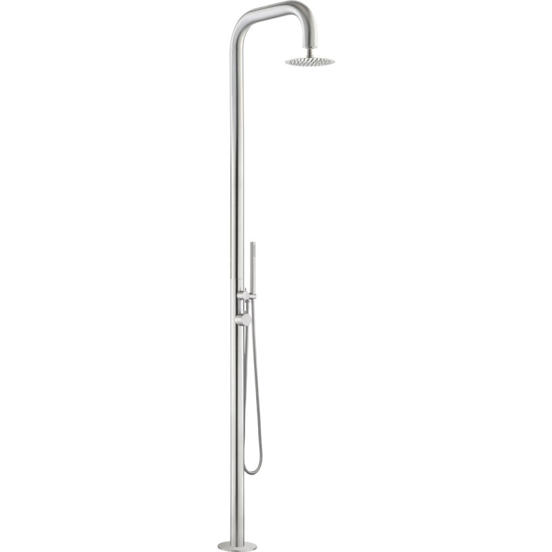 Demerx Pure Extended utomhusdusch, rostfritt stål