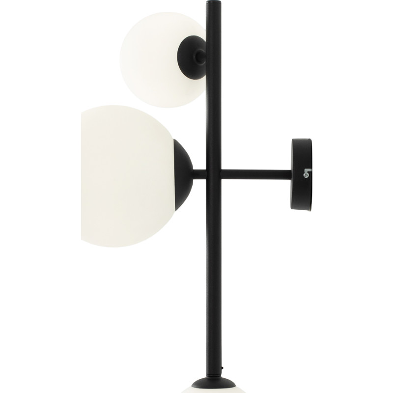 Aldex Dione v&auml;gglampa, sort