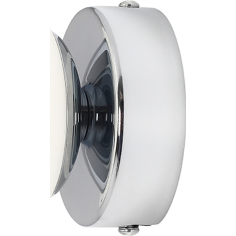 Aldex Ball v&auml;gglampa, krom, &Oslash;14 cm
