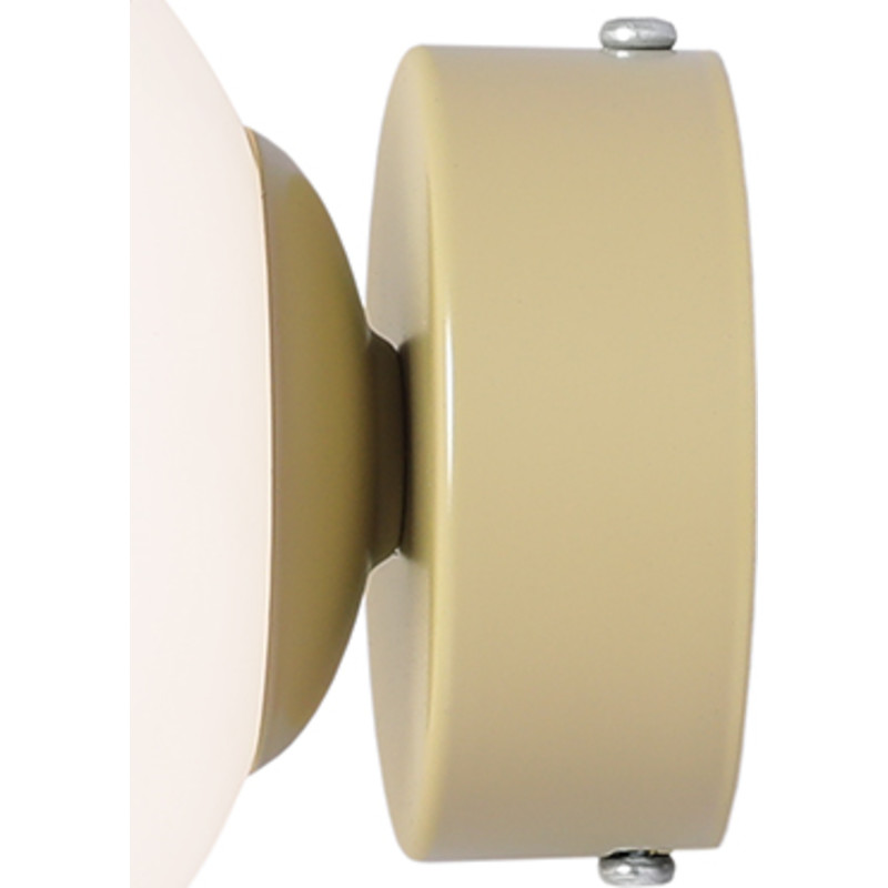 Aldex Ball væglampe, beige, Ø20 cm Aldex Ball væglampe, beige, Ø20 cm