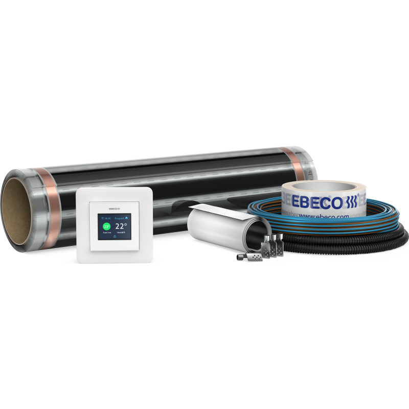 Ebeco Foil Kit Gulvvarme 6m2 Til parket og laminatgulv