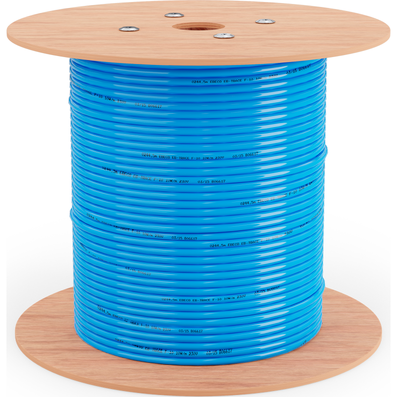F-10 Selvregulerende varmekabel  drikkevandsgodkendt 10 w/m ved 10 °c (en 62395-1) AFM