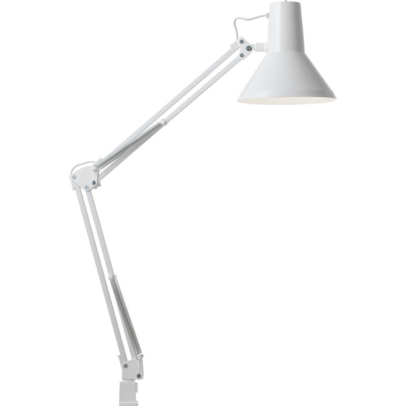 Jensen Arkitektlampe Til E27 i Hvid - Nielsen Light