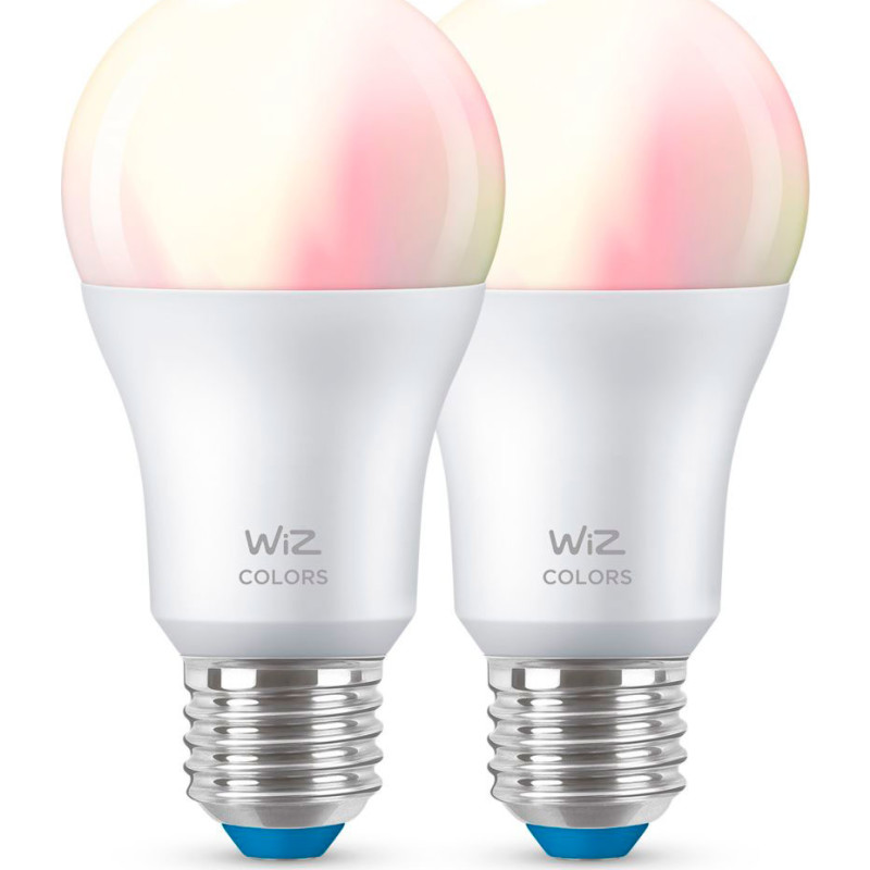Wiz E27 standardpære, 2200K-6500K, 8W, 2-pak Wiz E27 standardpære, 2200K-6500K, 8W, 2-pak
