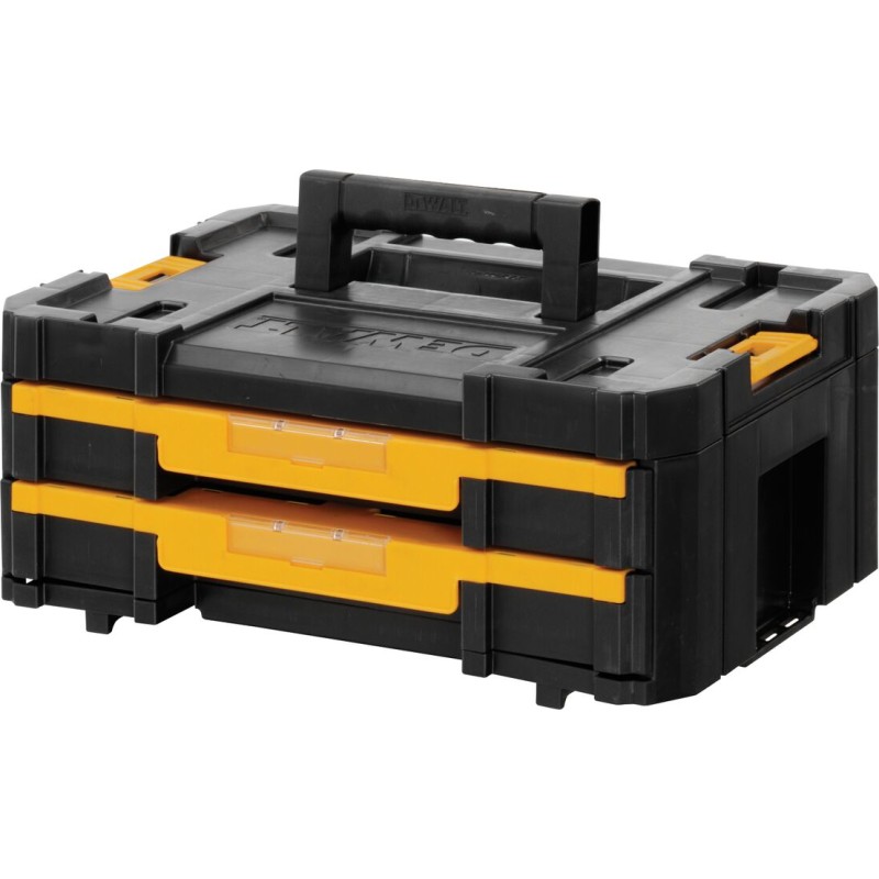 DeWalt TSTAK verktygslåda, 2 lådor