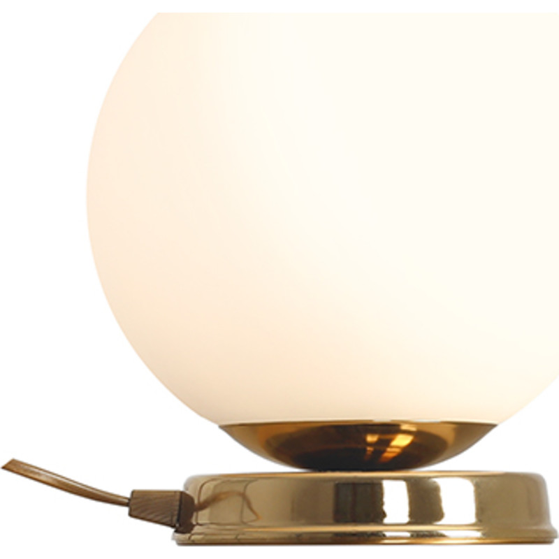 Aldex Ball bordslampa, guld, &Oslash;20 cm