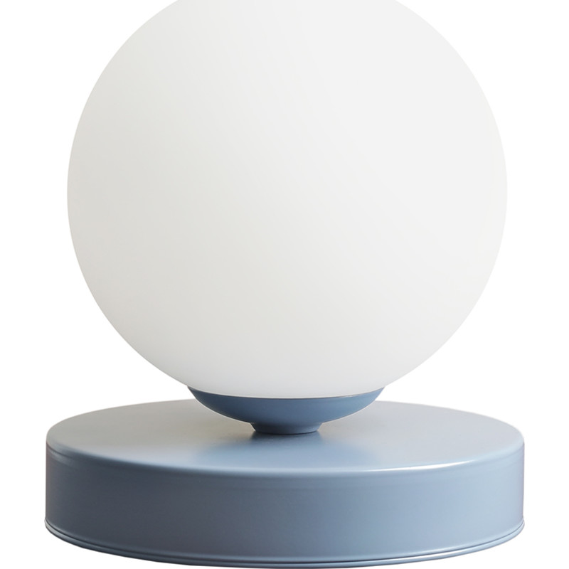 Aldex Ball bordslampa, bl&aring;, &Oslash;17 cm