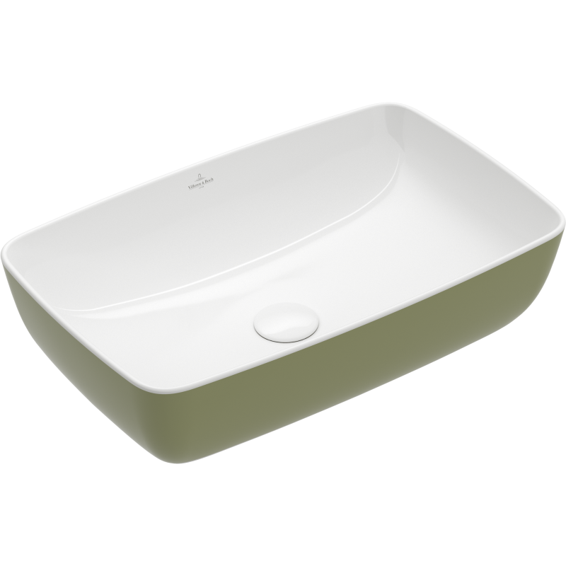 Villeroy & Boch Artis tvättställ, 58x38,5 cm, grön