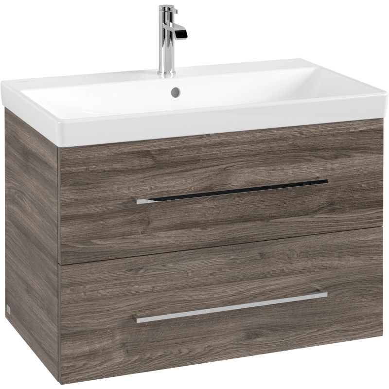 Villeroy & Boch Avento A891 underskab, 77,6x48,2 cm, grå eg