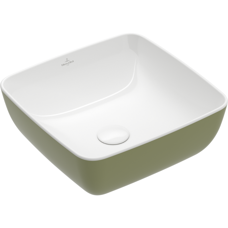 Villeroy & Boch Artis tvättställ, 41x41 cm, grön