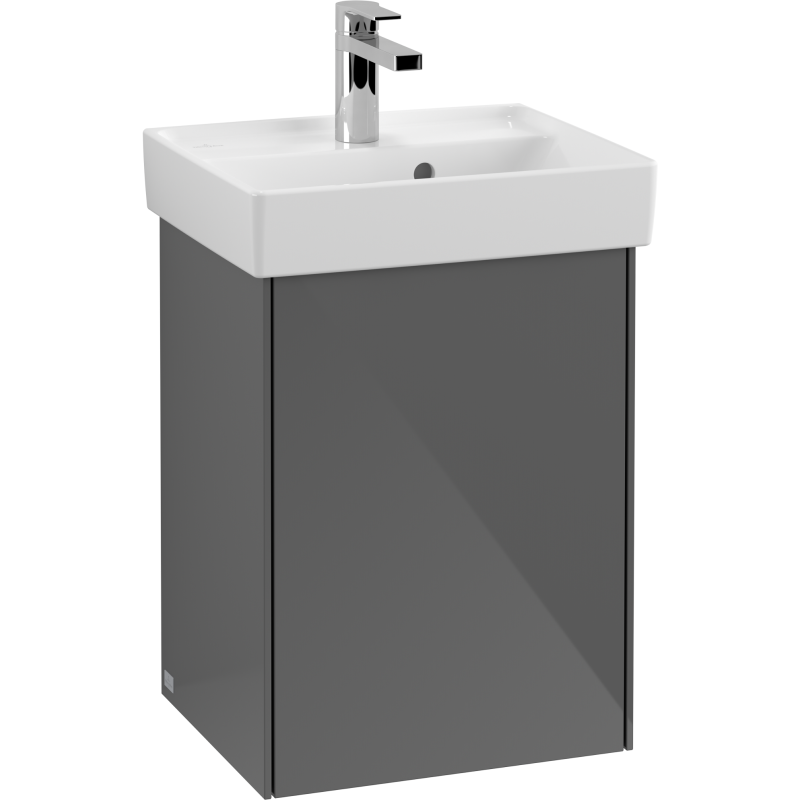 Villeroy & Boch Collaro underskab, 41x34,4 cm, venstre, grå