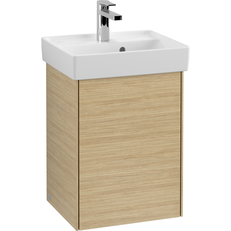 Villeroy & Boch Collaro tvättställsunderskåp, 41x34,4 cm, höger, ek