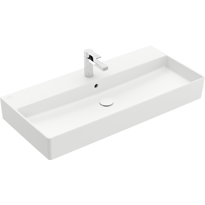Villeroy & Boch Memento 2.0 håndvask, 100x47 cm, mat hvid