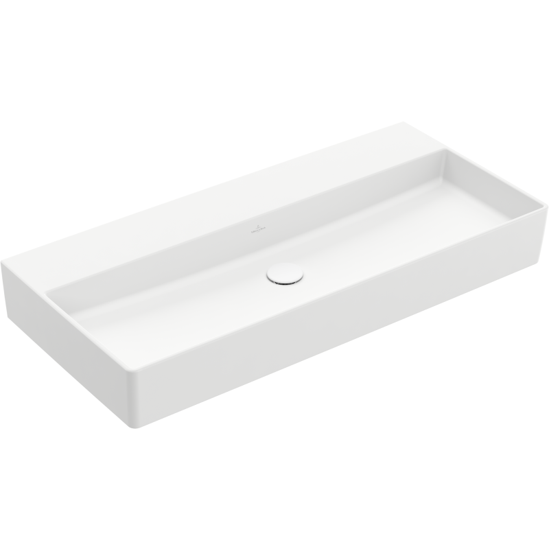 Villeroy & Boch Memento 2.0 håndvask, 100x47 cm, mat hvid