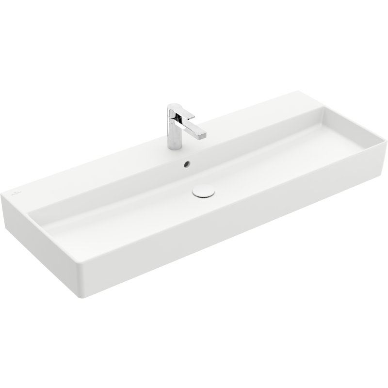 Villeroy & Boch Memento 2.0 håndvask, 120x47 cm, mat hvid