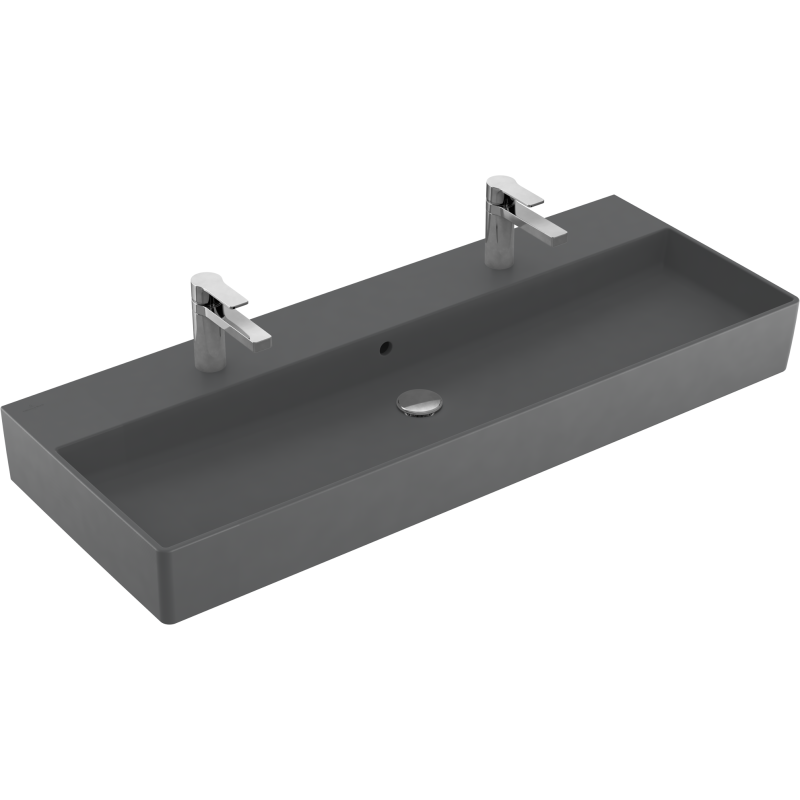 Villeroy & Boch Memento 2.0 håndvask, 120x47 cm, mat grå