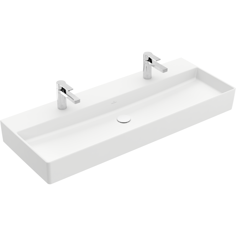 Villeroy & Boch Memento 2.0 håndvask, 120x47 cm, mat hvid